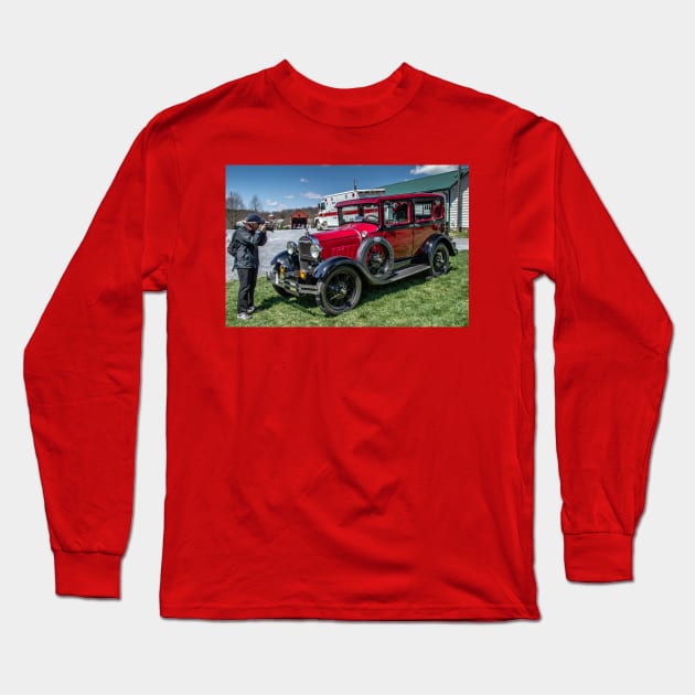 Margan and Model A Long Sleeve T-Shirt by thadz